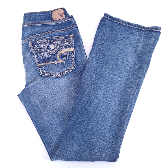 American Eagle Kick Boot Sequin 